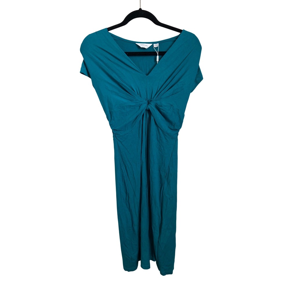Seraphine Jolene Knot Maternity‎ Dress Peacock Blue US 2 NEW